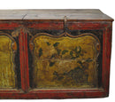 Z-Lower Hand Painted Antique Chinese Sideboard or Hall Way Seat