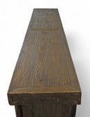 Z-Hand Painted 98" Inch Long Asian Buffet Sideboard