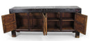 Hand Painted 4 Panel-Door Sideboard