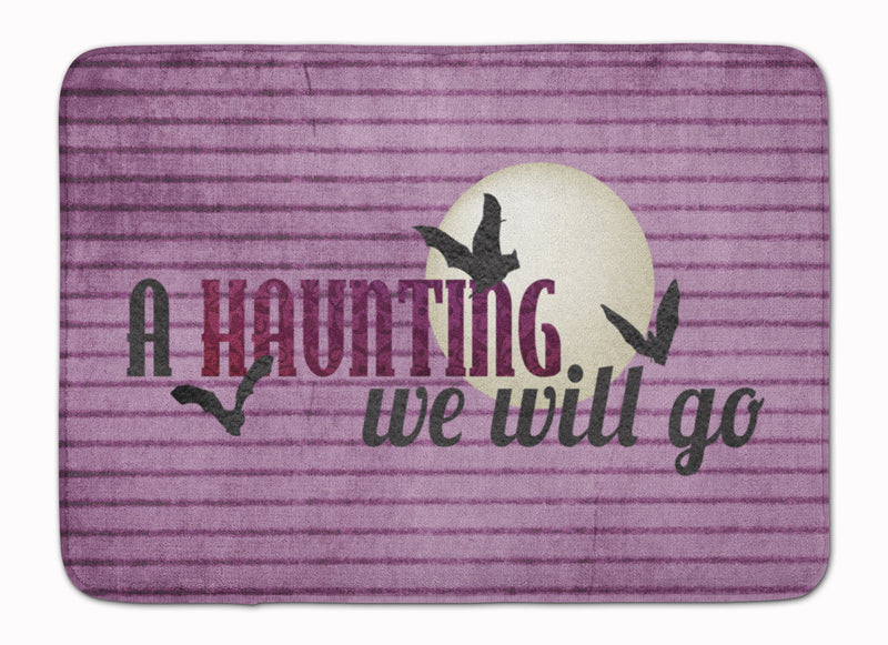 A Haunting we will go Halloween Machine Washable Memory Foam Mat SB3015RUG