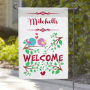 Personalized Welcome Since Garden Flag