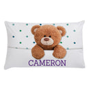 Personalized Caring Teddy Bear Sleeping Pillowcase