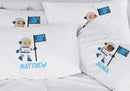 Personalized Astronaut Kids Sleeping Pillowcase