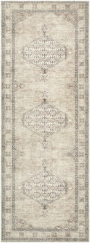 Lila Medallion Brown Area Rug
