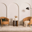 Lila Medallion Brown Area Rug