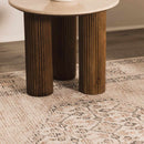 Lila Medallion Brown Area Rug