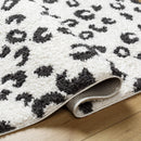 Zhen Black Spots Leopard Rug - Clearance