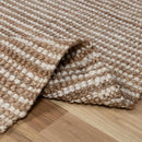 Ambel Tan Camel Jute Area Rug