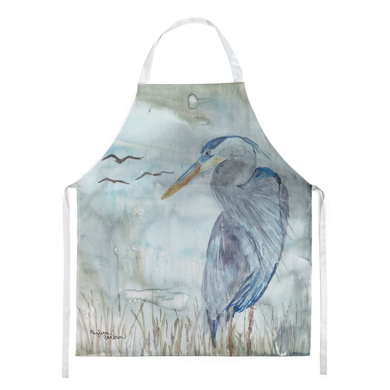 Blue Heron Watercolor Apron SC2007APRON