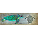 Cape San Blas Sea Turtle Study 4 | Wall Art Print on Real Wood