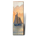 Schooner the Better | Wall Art Print on Real Wood