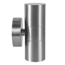 SCS06 LED Stainless Steel Cylinder Up Down Light 2 Directional Sconce Lighting