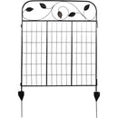 4 Pack Steel Foldable Garden Fence Floral Staked Trellis Panel Animal Barrier