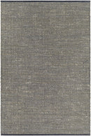Byrne Black Jute Rug - Clearance