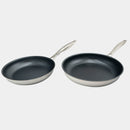 Nonstick Clad Fry Pan 2-Piece Set - Induction | Made in Switzerland