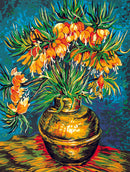 The Fritillaries Printed Tapestry Canvas for Half Stitch by Seg De Paris SE981.108