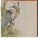 Art Lamay's Pair of Herons | Wall Art Print on Real Wood