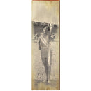 Bethany Beach Vintage Bathing Beauty | Wall Art Print on Real Wood