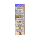 Ocean City, Maryland Wooden Directional Sign | Wall Art Print on Real Wood