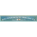 Bethany Beach Triple Shells Water Latitude Longitude | Wall Art Print on Real Wood
