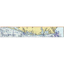 Ocean City, Maryland to Lewes, Delaware Map Wooden Sign | Wall Art Print on Real Wood