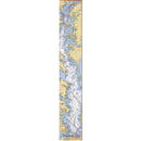 Chesapeake Bay NOAA Chart Map | Wall Art Print on Real Wood