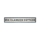 Ocean Ridge Shabby Sign | Real Wood Art Print