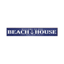 Cape May, New Jersey Beach House Wooden Sign Large | Wall Art Print on Real Wood