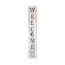 Cape May, New Jersey Oyster Wooden Welcome Sign | Wall Art Print on Real Wood