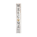 Cape May, New Jersey Seashell Wooden Welcome Sign | Wall Art Print on Real Wood