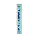 Matunuck, Rhode Island Compass Wooden Welcome Sign | Wall Art Print on Real Wood
