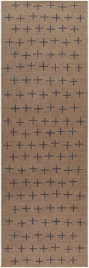 Haimi Black Washable Jutely Rug - Clearance