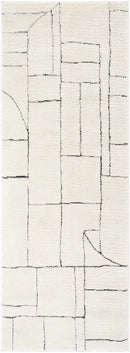 Keats Black & White Area Rug - Clearance