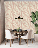 Elegant Beige Pattern Wallpaper