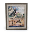 Crane Print | 14" x 11" | Frame not included | Sheryll Hickman Art