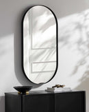 Saraipali Black Accent Mirror