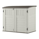 Outdoor 4-ft x 2-ft Locking Storage Shed with Easy Lift Lid