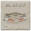 Hilton Head Island Art Lamay's Blue Crab Coaster Set