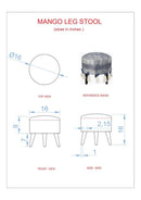 Lumparland Gray Ottoman