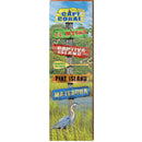 Cape Coral Marsh Directional | Wall Art Print on Real Wood