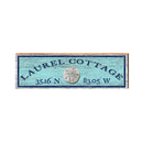 Laurel Cottage, New Jersey Wooden Sign | Wall Art Print on Real Wood