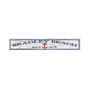Seaside Park, New Jersey Seashells Wooden Sign | Wall Art Print on Real Wood