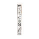 Toms River, New Jersey Sand Dollar Large Wooden Welcome Sign | Wall Art Print on Real Wood