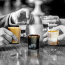 Horn Whiskey Shot Glasses Pack 8 - Holds Upto 6.5 oz, Natural