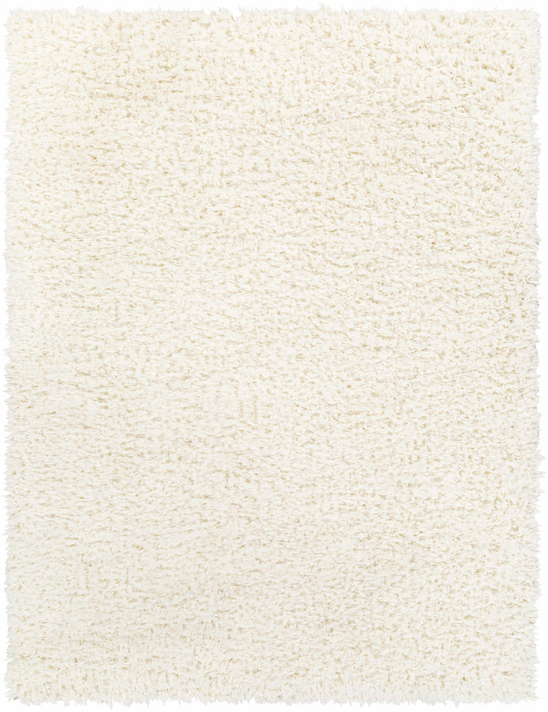 Siari Solid Cream Plush Rug