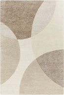 Cassiopeia Dark Brown & Beige Area Rug