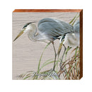 Art Lamay's Dauphin Island Herons 2 | Wall Art Print on Real Wood