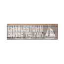 Charlestown Rhode Island Sailboat Grey Wood
