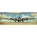 SIM5-BOM3-30X30 A,B,C | Wall Art Print on Real Wood