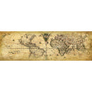 SIM5-MAP1M-1 | Wall Art Print on Real Wood